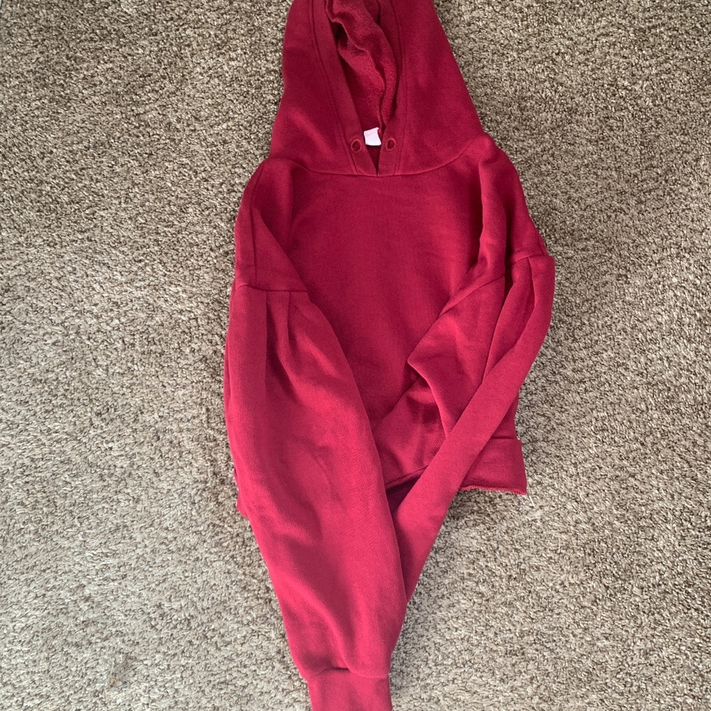 Crop top hoodie